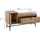 Wohnling Schuhbank 100 x 60 x 38 cm braun / Eiche