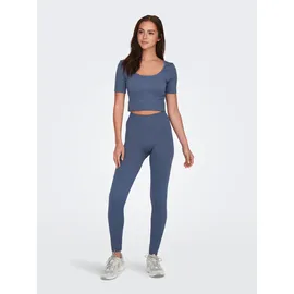 ONLY PLAY ONPJAIA LIFE HW LOUNGE Sportliche Trainingstights Blau L