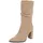 Ital-Design High-Heel-Stiefel Damen Hellbraun 40
