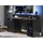 Die Möbelfundgrube Gaming Tisch 160 cm Computerschreibtisch schwarz - TEZAUR