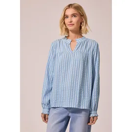 street one studio Langarmbluse blau 40