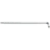 Wiha Stiftschlüssel TX Kugelkopf mit kurzem Schenkel, titansilber T27 x 176 mm, 18,0 mm