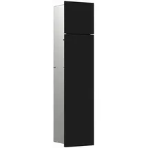 EMCO Asis Pure WC-Modul Unterputz, Anschlag rechts, schwarz matt