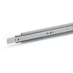 1450-450-F-1-NI Edelstahl-Teleskopschienen mit Vollauszug, Belastbarkeit bis 510 N
