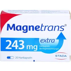 MAGNETRANS extra 243 mg Hartkapseln 20 St.