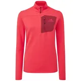 Mountain Equipment Damen Lumiko Zip Longsleeve (Größe M, rot)
