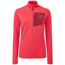 Mountain Equipment Damen Lumiko Zip Longsleeve (Größe M, rot)