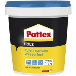 PATTEX Holzleim Wasserfest - 1000 g
