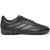 adidas Copa Pure 2 Club TF Herren Carbon Black/Carbon/Gold Metallic 42