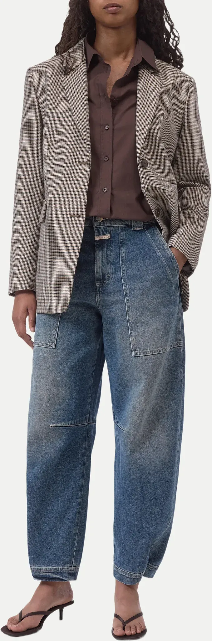 Barrel- Jeans Rhannon Blau 28/32