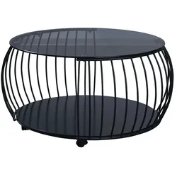Couchtisch  Sardinien , grau , Maße (cm): H: 46  Ø: 80