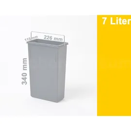 HAILO Inneneimer 7 l Dunkelgrau