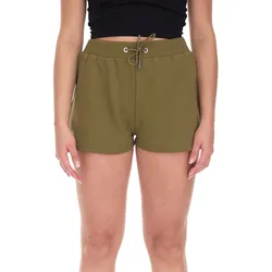 YOU DO YOU Damen Sport-Shorts Sweatpants kurze Baumwoll-Hose Fitness-Shorts Yoga-Mode 905091 Khaki - L