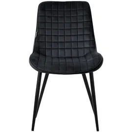 ML DESIGN modern liv 2er Set Stühle Esszimmerstühle Küchenstuhl Wohnzimmerstühle Polsterstuhl Samt