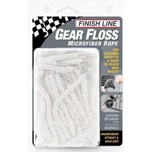 Finish Line Gear Floss Reinigungsfäden 20 Stück Weiß