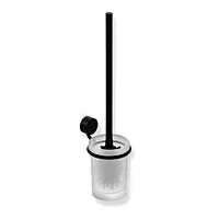 Hewi System 815 Toilettenbürstengarnitur 815.20.10065DC 102x437x123mm, schwarz tiefmatt
