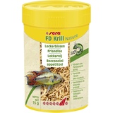 sera FD Krill 100 ml - Der Leckerbissen für kräftige Farben - Fischfutter fürs Aquarium mit sehr hoher Verwertbarkeit, somit weniger Algen