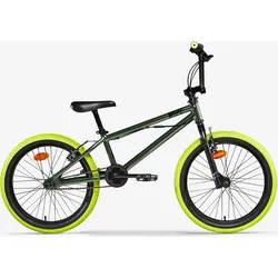 Kinderfahrrad BMX 20 Zoll Wipe 500 grün EINHEITSGRÖSSE