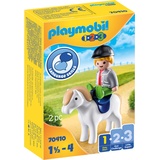 Playmobil 1.2.3 Junge mit Pony 70410