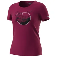 Dynafit Artist Series Cotton Kurzarm-t-shirt - Beet Red -