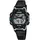 Calypso Digital Crush 36 mm Kunststoffgehäuse Schwarz Silikonarmband Schwarz