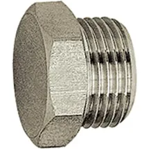 Riegler Verschlussschraube M5 SW 8 Messing vernickelt