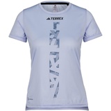 adidas Terrex AGR Shirt Damen T-Shirt-Blau-M