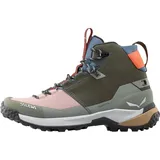 Salewa Puez 2 Mid Powertex Damen dark olive/shadow - 7/40.5 - 40.5