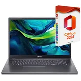 Acer Aspire A17-51, Core i5-120U, 16GB RAM, inkl. MS Office 2024 Pro Business-Notebook (44 cm/17.3 Zoll, Intel Core i5 120U, Intel UHD Grafik, 1000 GB SSD, Windows 11 Pro 64Bit + MS Office 2024 Pro, Beleuchtete Tastatur) 1000 GB