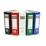 Livepac Office Ordner DIN A5 75 mm Weiß/Grün/Blau/Rot/Schwarz 20 St.