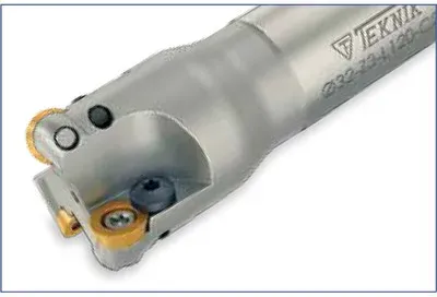 Schaftfräser ø30mm 3 Schneiden für Wendeplatten RDMT 1003 R213TM