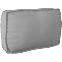 VidaXL Palettenkissen für Rückenstütze Grau 70x40x12 cm Oxford Stoff