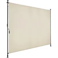 Tectake Klemmmarkise, Beige, Kunststoff, 208x310 cm, Sonnen- & Sichtschutz,