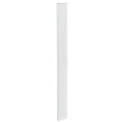 Aluminium Zaunlatten 60 x 7,4 x 2,0 cm – Zaunlatten aus Aluminium, Weiß – stabile Alulatten – praktische Latten für Gartenzaun