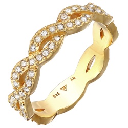 Elli Infinity Kristalle Unendlichkeit Liebe 925 Silber 56 Damen 