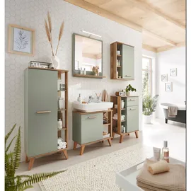 Pelipal Badspiegel Salvie, 60 x 72 x 20cm salbei - Grün