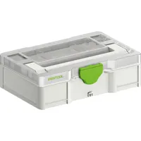 Festool Systainer3 SYS3 S 76 TRA Aufbewahrungskiste schwarz 26,5 x 7,1 x 17,1 cm