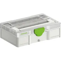 Festool Systainer3 SYS3 S 76 TRA Aufbewahrungskiste schwarz 26,5 x 7,1 x 17,1 cm