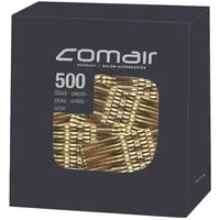 Comair Haarklemmen gewellt 500 Stück 59 mm Gold