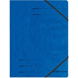 Herlitz Eckspanner easy orga DIN A4 blau