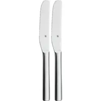 WMF Nuova Frühstücksmesser Set 2-tlg. 19,5 cm Silber/Poliert