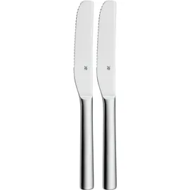 WMF Nuova Frühstücksmesser Set 2-tlg. 19,5 cm Silber/Poliert