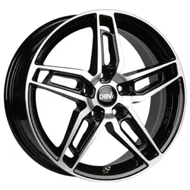 DBV 5DS 005 8,0 x 18 5 x 114,3 ET45 Schwarz Glänzend Frontpoliert