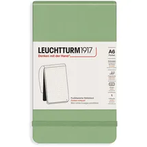 Leuchtturm1917 Notizbuch A6 dotted Salbeigrün