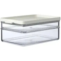 Mepal Frischhaltedose rechteckig weiß 9,4 cm 0,5 l & 1,2 l