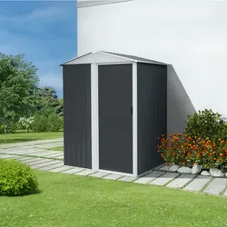 HOME DELUXE Gartenhaus »BOHIO DELUXE«, Größe S - grau