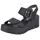 Rieker Keilsandalette Damen Schwarz 38