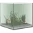 vidaXL Aquarium 30 l mit Speicher Transparent/Weiß