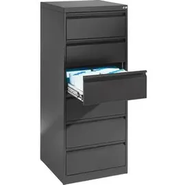 C+P Acurado Karteischrank 2-bahnig 60 x 40 x 120 anthrazit