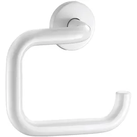 Delabie WC-Papierhalter U-Form Edst. pulverbesch. weiß